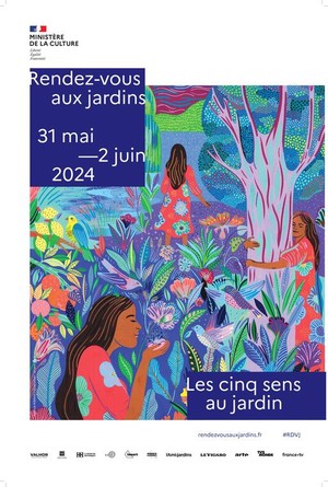 Rendez-vous aux jardins 31 mai - 2 juin 2024